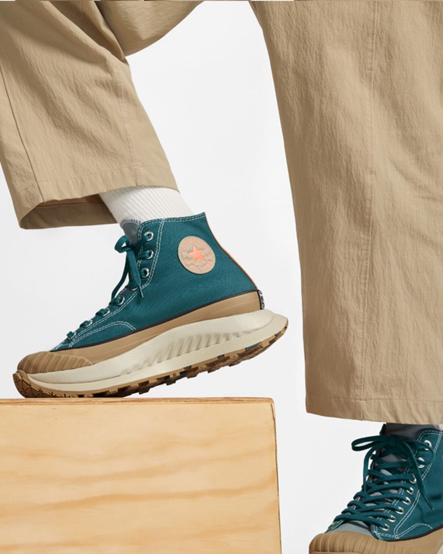 Women's Converse Chuck 70 AT-CX Earth Tones High Top Shoes Blue / Grey | AU 19843Q